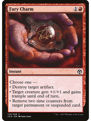 Fury Charm | Inglés | NM | IMA