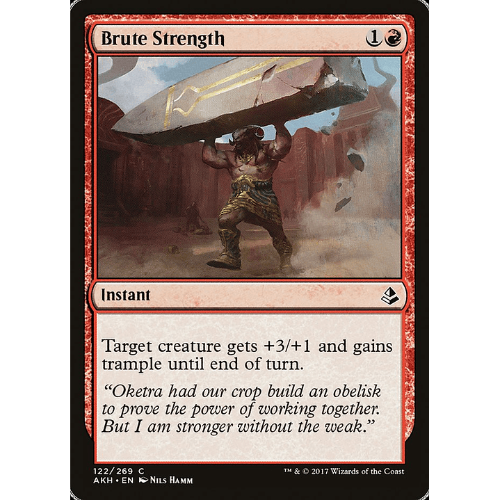 Brute Strength | Inglés | NM | AKH 1
