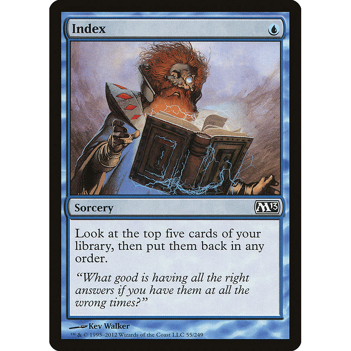 Index | Inglés | NM | M13 1