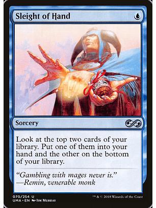 Sleight of Hand | Inglés | NM | UMA