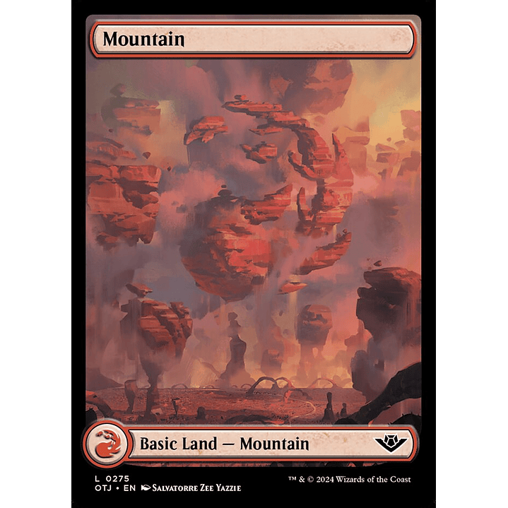 Mountain (foil) | Español | NM | OTJ 1