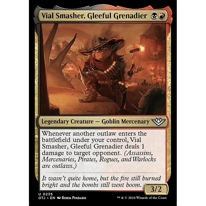 Vial Smasher, Gleeful Grenadier | Español | NM | OTJ 1