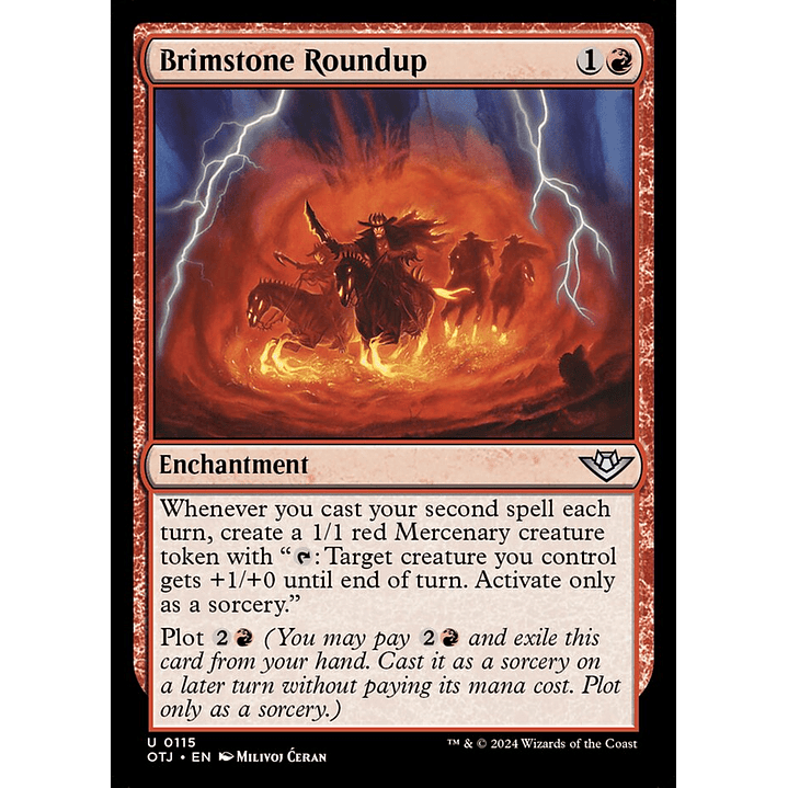 Brimstone Roundup | Español | NM | OTJ 1