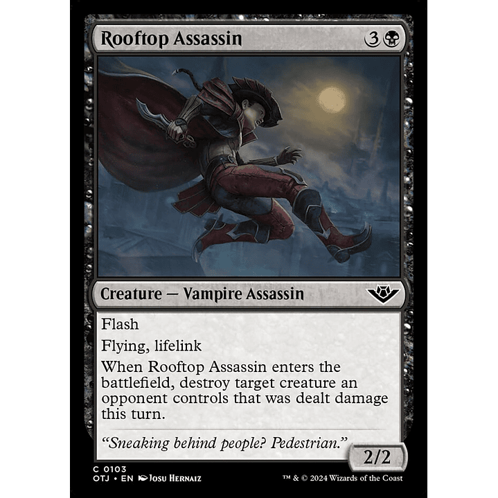 Rooftop Assassin | Español | NM | OTJ 1