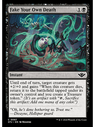 Fake Your Own Death | Español | NM | OTJ