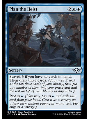 Plan the Heist | Español | NM | OTJ