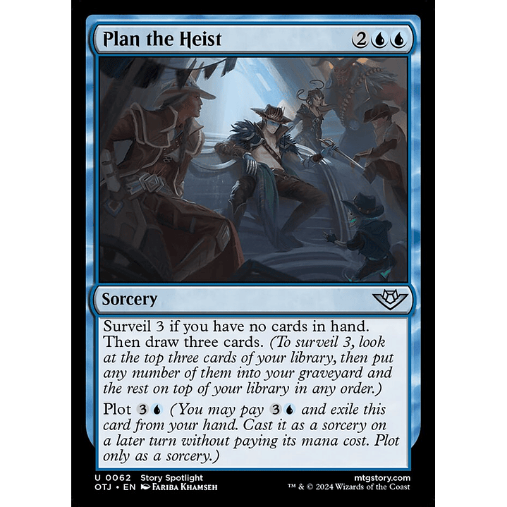 Plan the Heist | Español | NM | OTJ 1