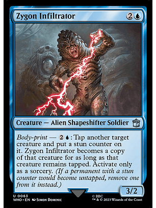 Zygon Infiltrator | Inglés | NM | WHO