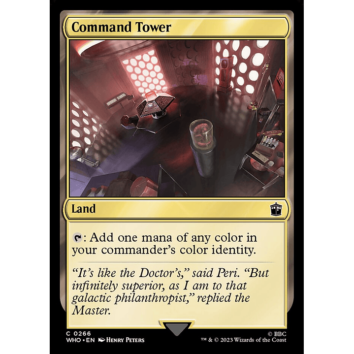 Command Tower | Inglés | NM | WHO 1