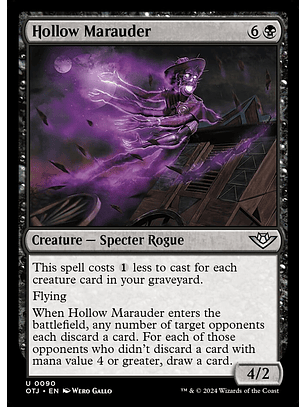 Hollow Marauder (foil) | Español | NM | OTJ