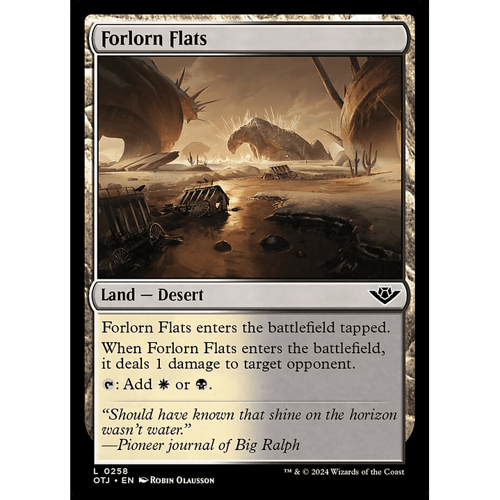 Forlorn Flats | Inglés | NM | OTJ 1