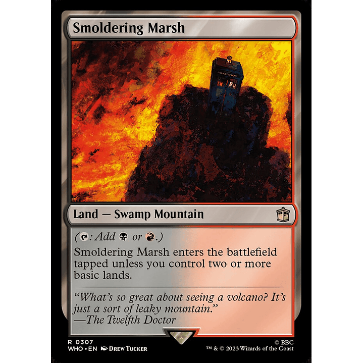 Smoldering Marsh | Inglés | NM | WHO 1