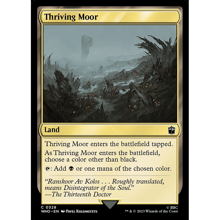 Thriving Moor | Inglés | NM | WHO 1