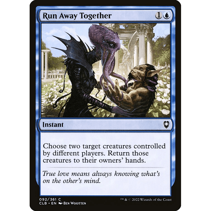 Run Away Together | Inglés | NM | CLB 1