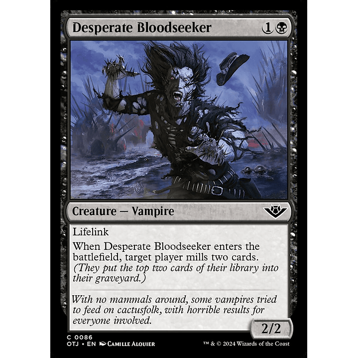 Desperate Bloodseeker | Inglés | NM | OTJ 1