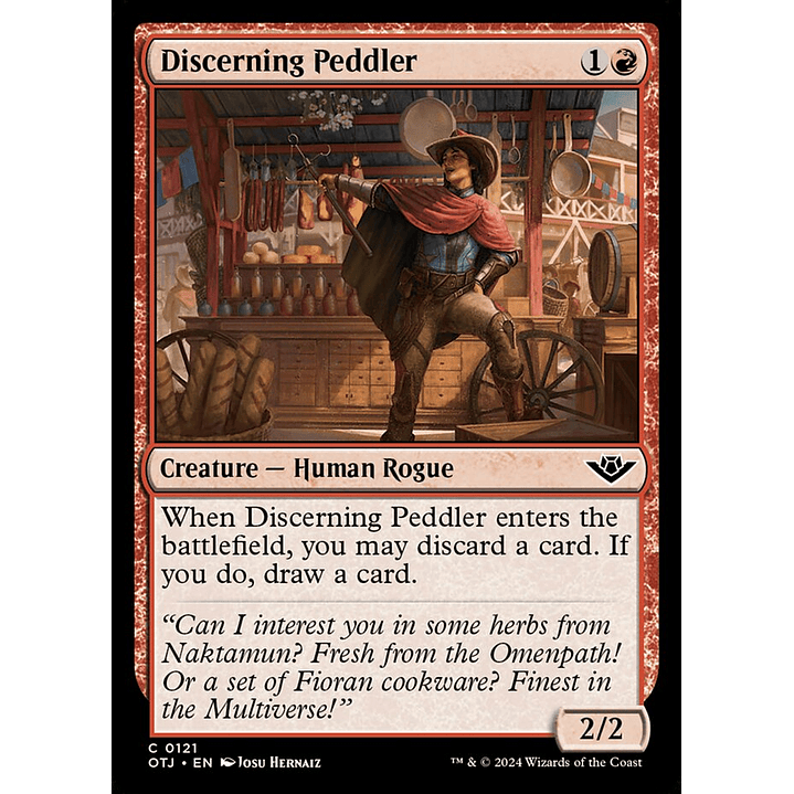 Discerning Peddler | Inglés | NM | OTJ 1