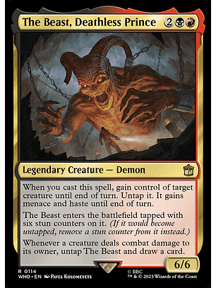 The Beast, Deathless Prince | Inglés | NM | WHO