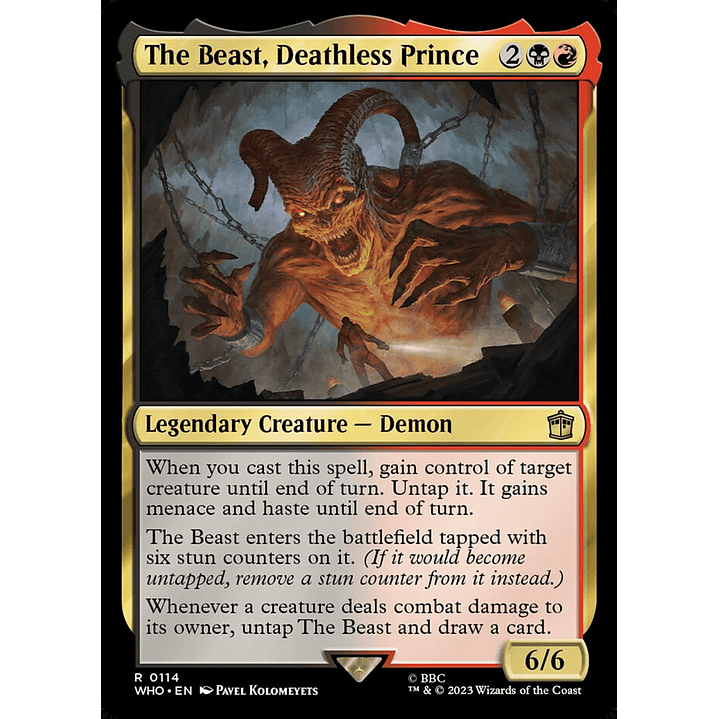 The Beast, Deathless Prince | Inglés | NM | WHO 1