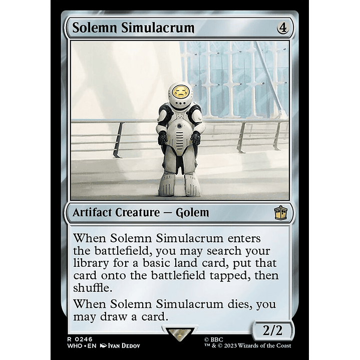 Solemn Simulacrum | Inglés | NM | WHO 1