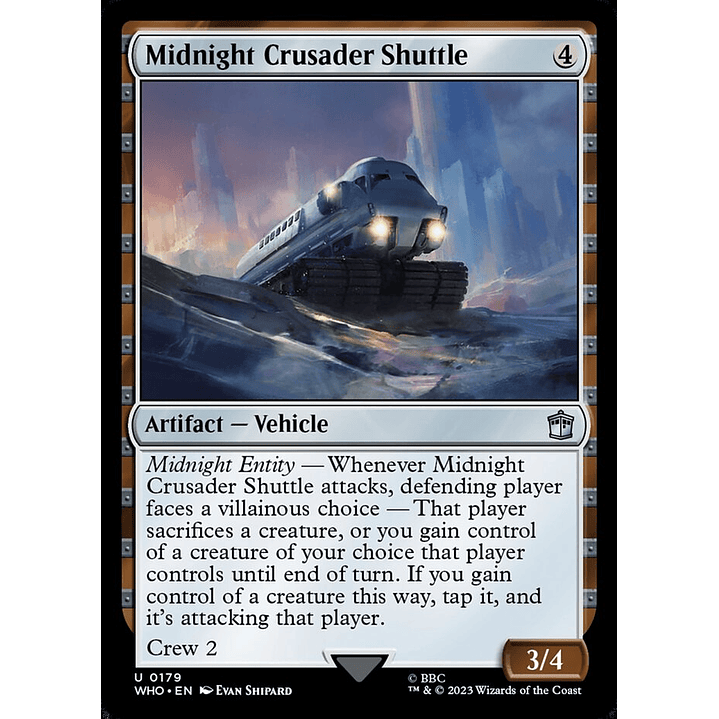 Midnight Crusader Shuttle | Inglés | NM | WHO 1