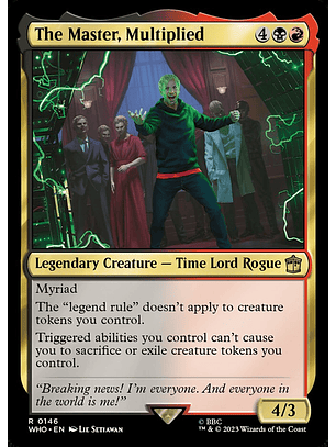 The Master, Multiplied | Inglés | NM | WHO