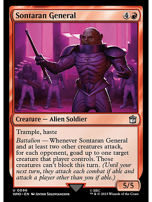Sontaran General | Inglés | NM | WHO