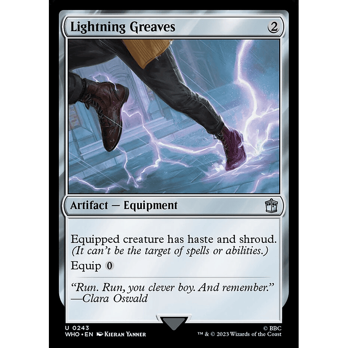 Lightning Greaves | Inglés | NM | WHO 1