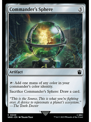 Commander's Sphere | Inglés | NM | WHO