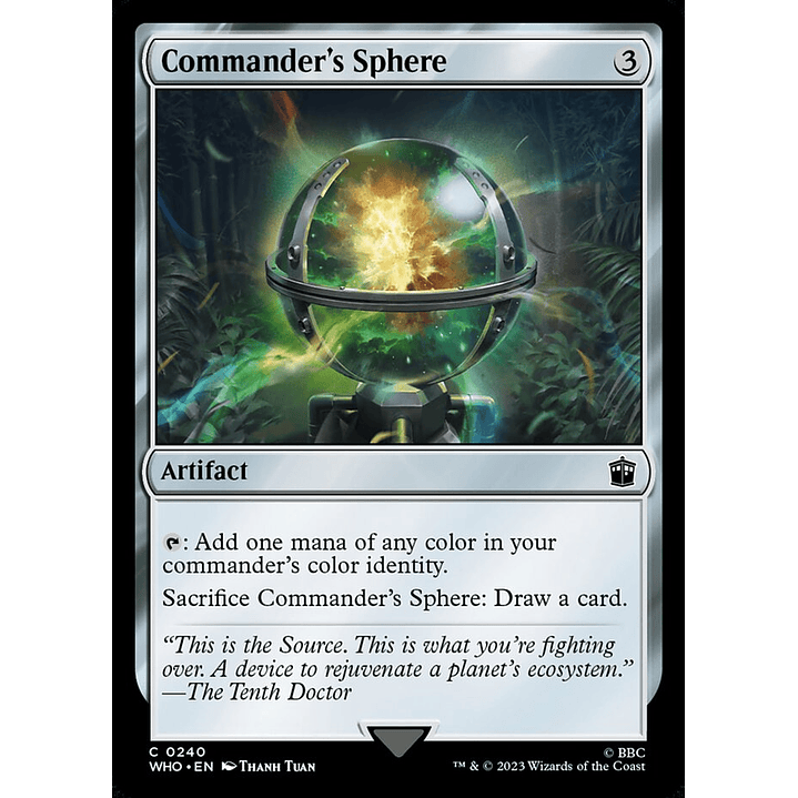 Commander's Sphere | Inglés | NM | WHO 1