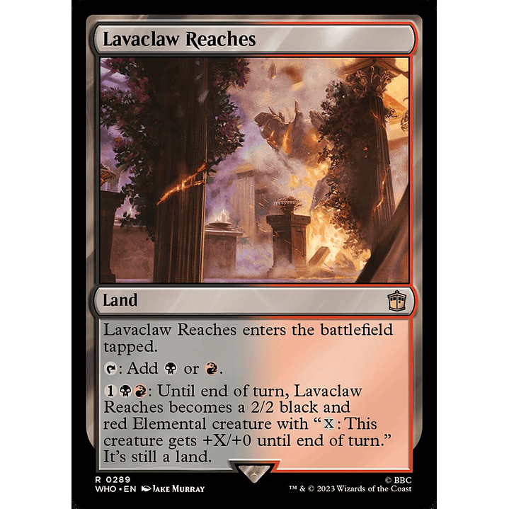 Lavaclaw Reaches | Inglés | NM | WHO 1