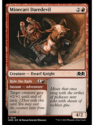 Minecart Daredevil // Ride the Rails | Español | NM | WOE