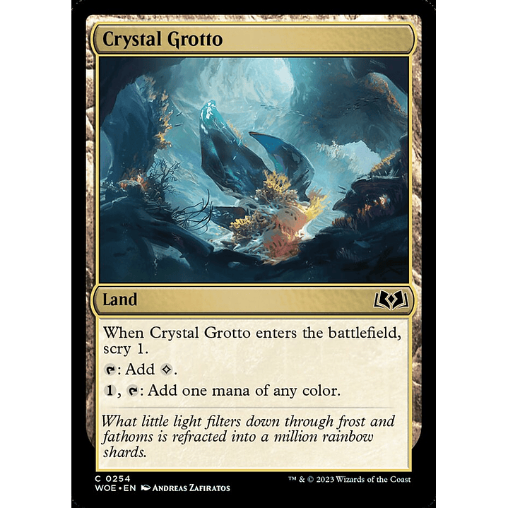 Crystal Grotto | Español | NM | WOE 1