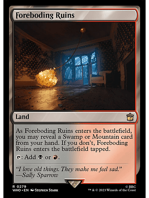 Foreboding Ruins | Inglés | NM | WHO