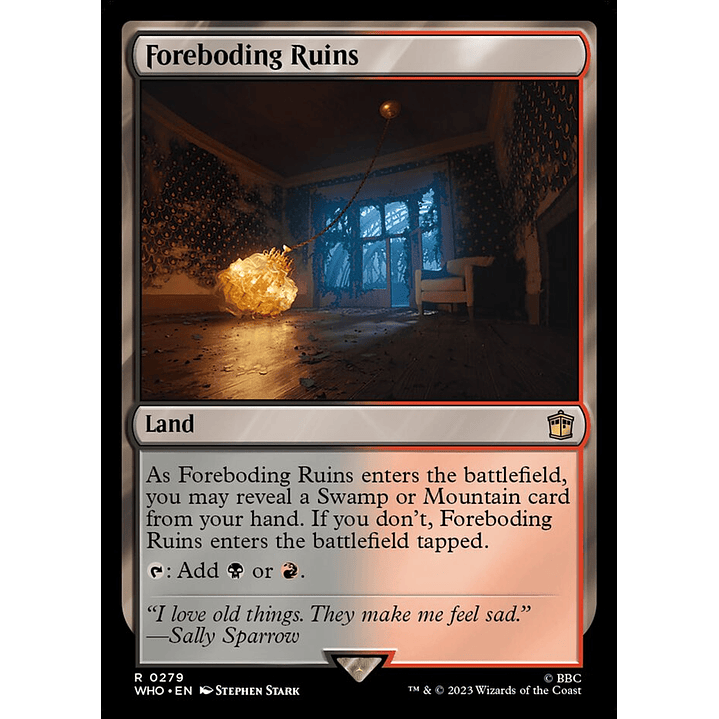 Foreboding Ruins | Inglés | NM | WHO 1