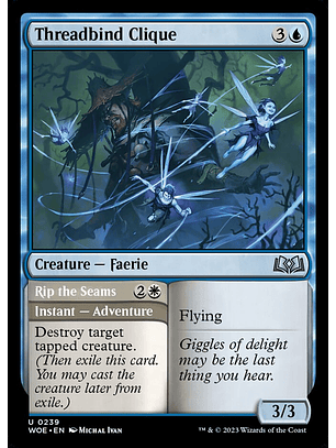 Threadbind Clique // Rip the Seams | Español | NM | WOE