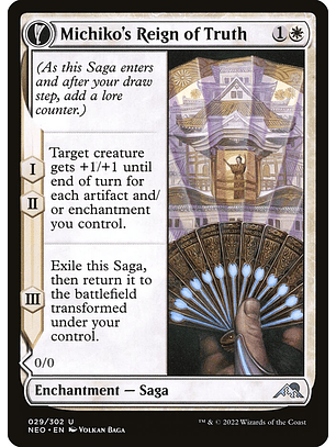 Michiko's Reign of Truth // Portrait of Michiko | Inglés | NM | NEO