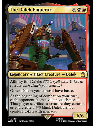 The Dalek Emperor | Inglés | NM | WHO