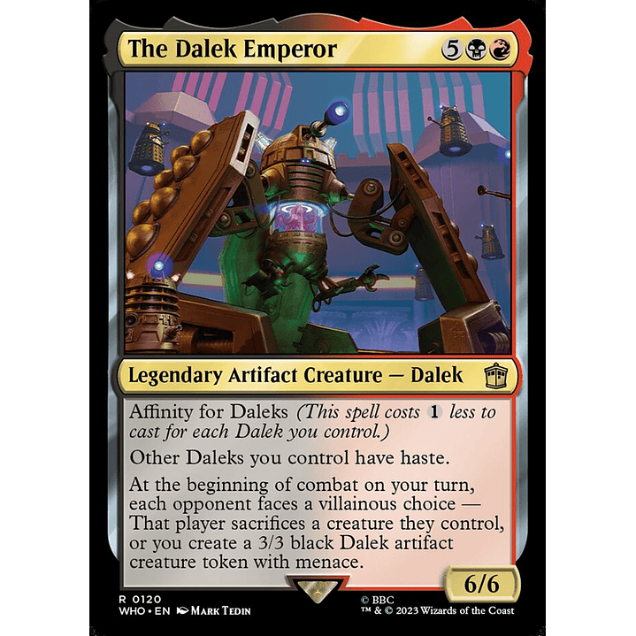 The Dalek Emperor | Inglés | NM | WHO 1