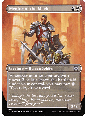 Mentor of the Meek (Borderless foil) | Inglés | NM | 2X2