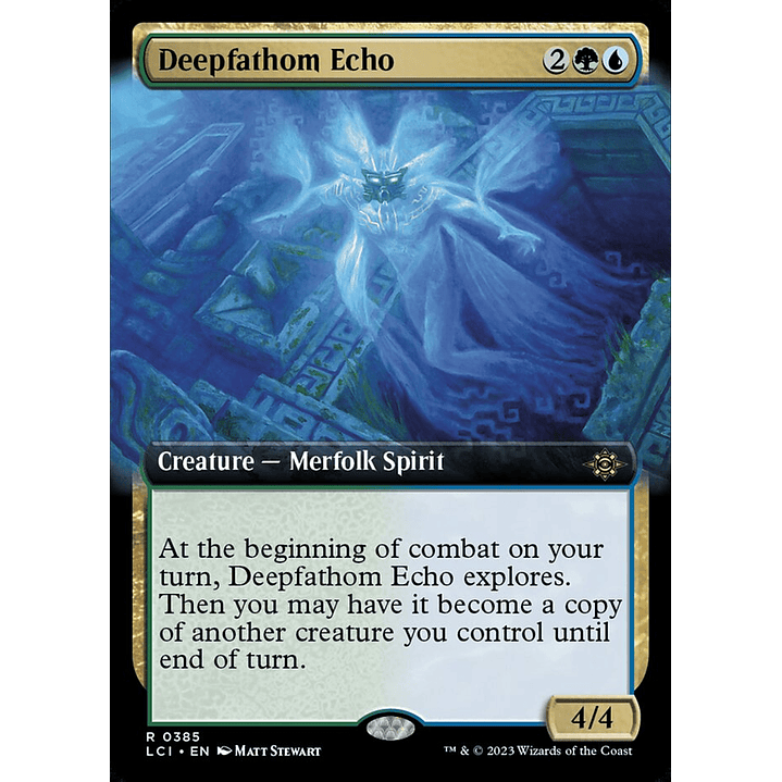 Deepfathom Echo (Extended Art) | Inglés | NM | LCI 1