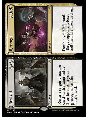 Revival // Revenge | Inglés | NM | RVR