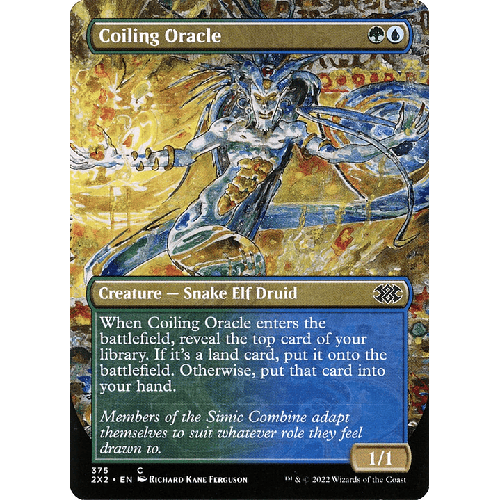 Coiling Oracle (Borderless) | Inglés | NM | 2X2 1
