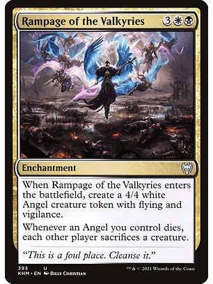 Rampage of the Valkyries | Inglés | NM | KHM