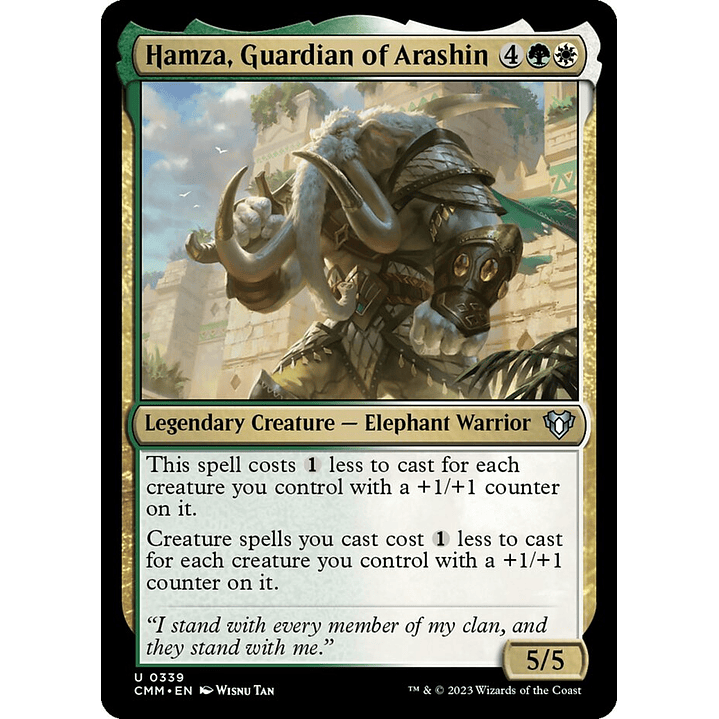 Hamza, Guardian of Arashin | Inglés | NM | CMM 1