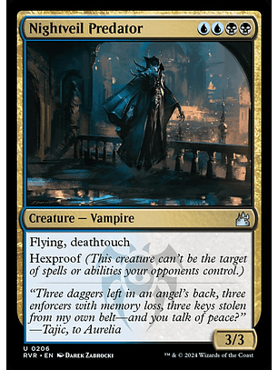 Nightveil Predator | Español | NM | RVR