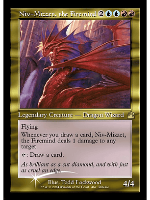 Niv-Mizzet, the Firemind (Retro Frame foil) | Español | NM | RVR
