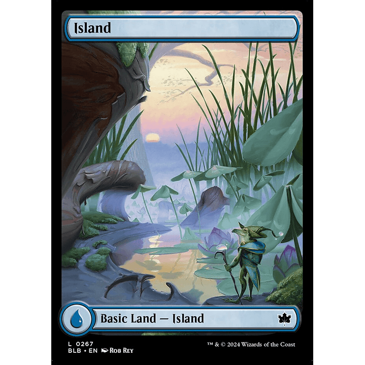 Island (foil) | Inglés | NM | BLB 1