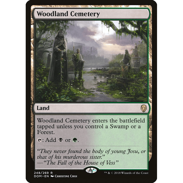 Woodland Cemetery | Inglés | NM | DOM 1