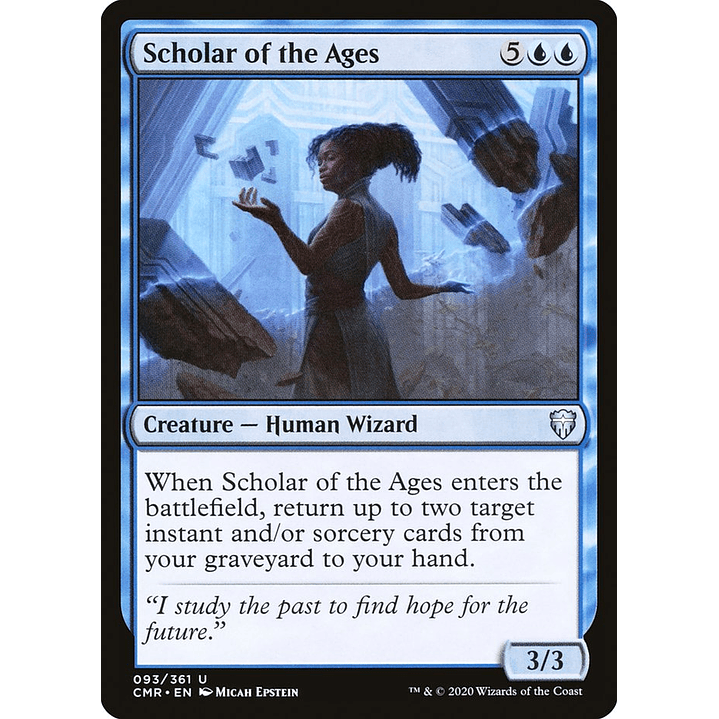 Scholar of the Ages | Español | NM | CMR 1