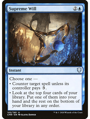 Supreme Will | Español | NM | CMR